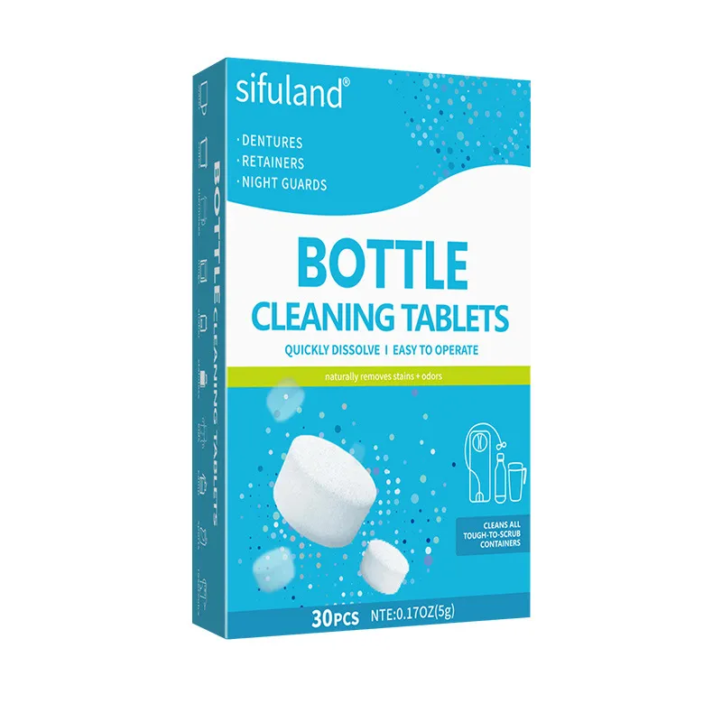 Multipurpose Effervescent Cleaning Tablets for Cups, Baby Bottles & Teapots – Tea Stain & Limescale Remover, Active Oxygen Descaling Tablets